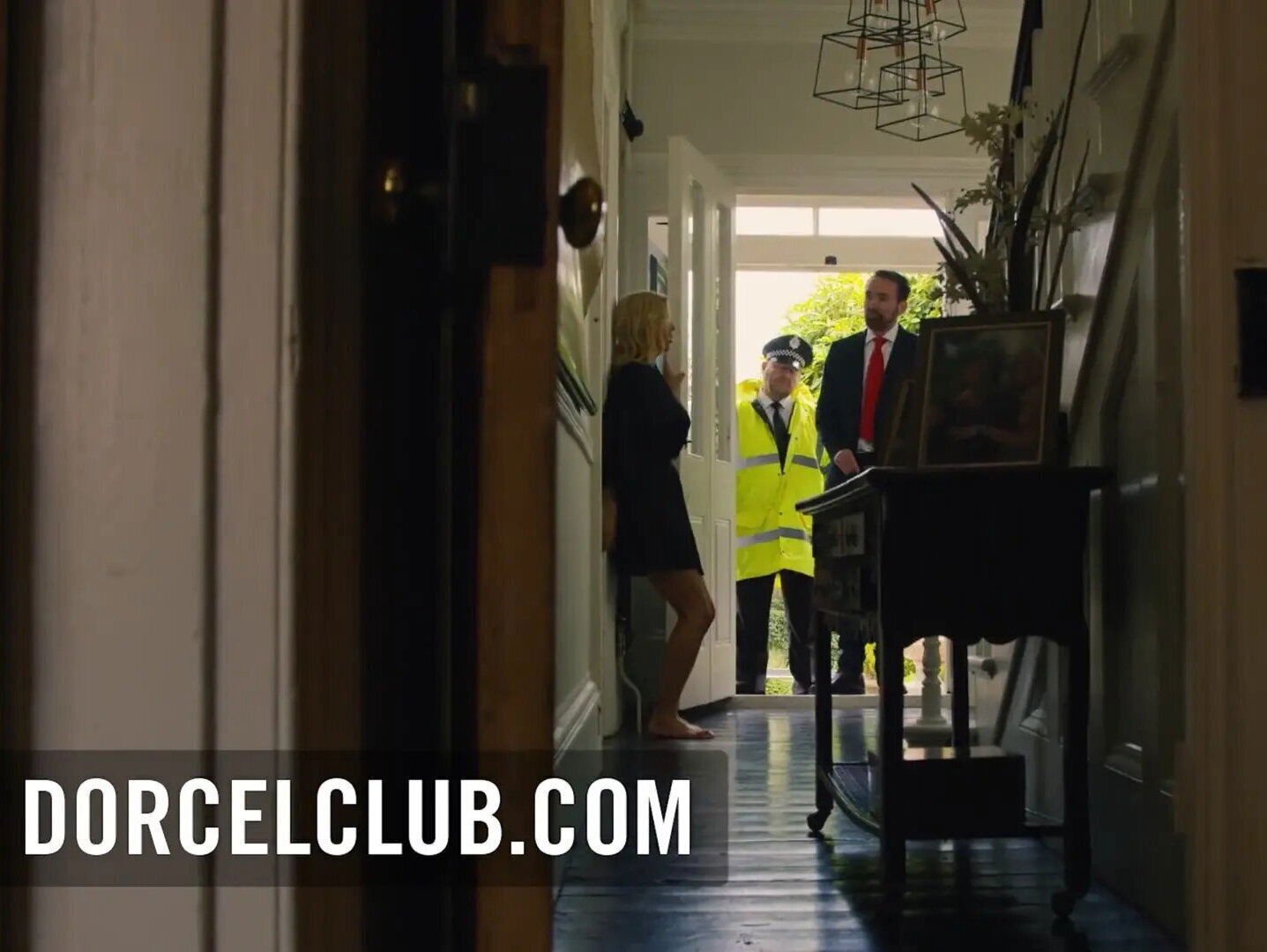 Instant pleasure stairs with busty MILF Alexis Fawx