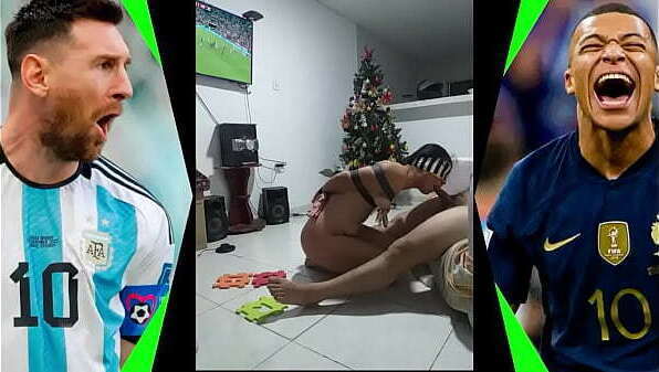 buena cerveza, cigarrillo cerda samanta disfrute final mundial Qatar