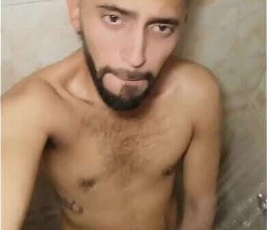 Beautiful Latino Jerking Uncut Shower Until Cums Eats Load