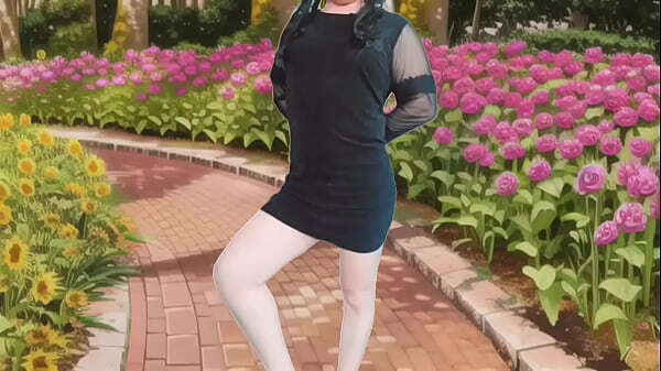 Wednesday Girly Homemade Kitty Green Screen