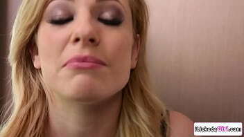 Petite lesbian facesitting blonde hooker