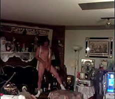 my wife and her mother watches Endowed1 do a strip show