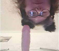 Daddy kitten cock suckling