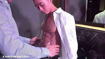 Wine spillage makes these models worship each other!