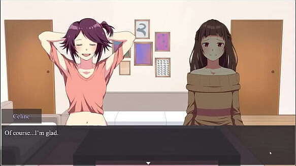 Bonds BDSM Hentai game Ep.4 playing dress shibari tickling session