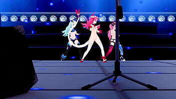 Honkai Impact: [MMD] Follow Leader Vodka girls (Rozaliya, Liliya, Delta)