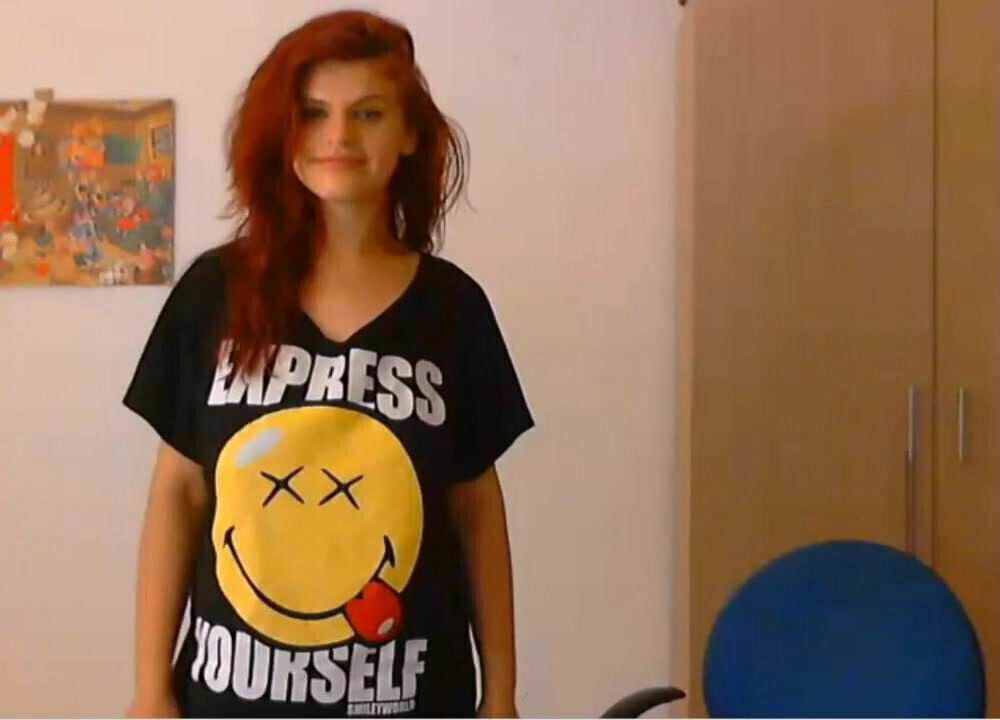 Big Tits Redhead Cam Model