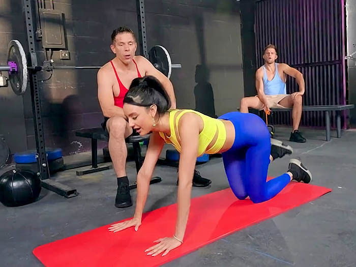 Double Dick Training Pussy