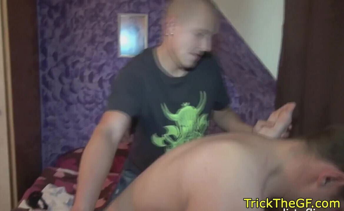 Cheating gf tricked and banged by stranger 