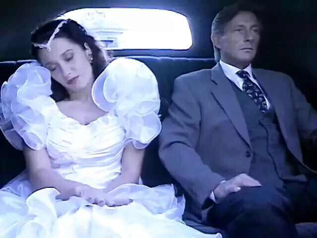 Slutty Bride Fucks Fucks Stepfather Limousine Accompanying Altar