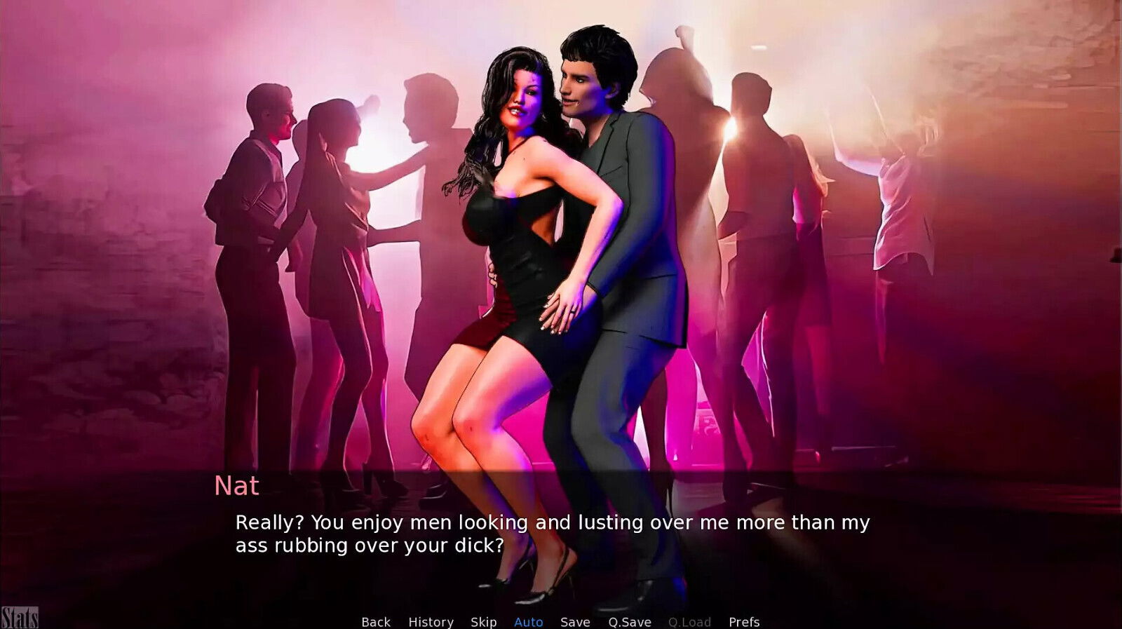 Couple's duet love lust Nate made Eathen horny dance floor Nate some guys