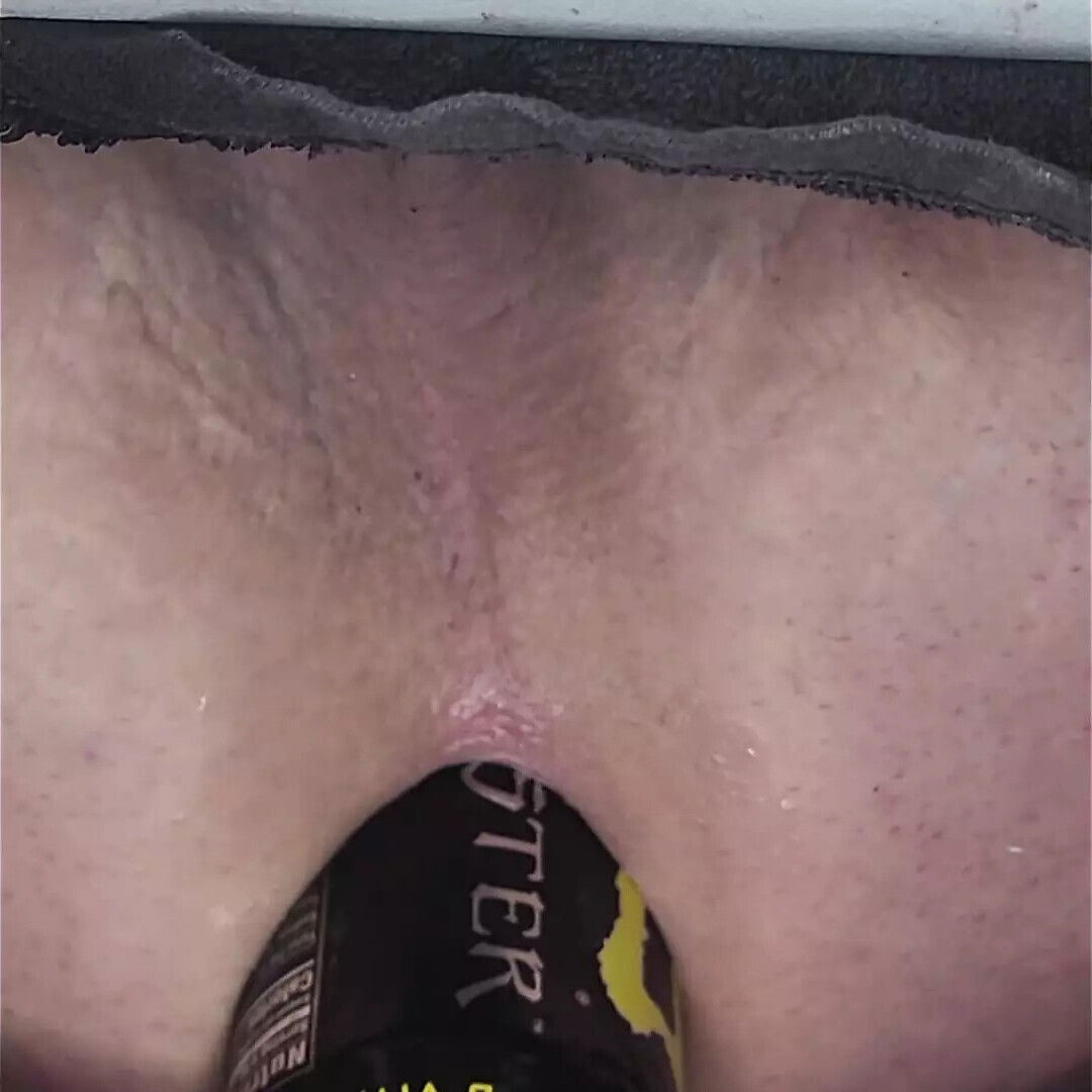 clips, very larger energy drink ass, being with toys until cums