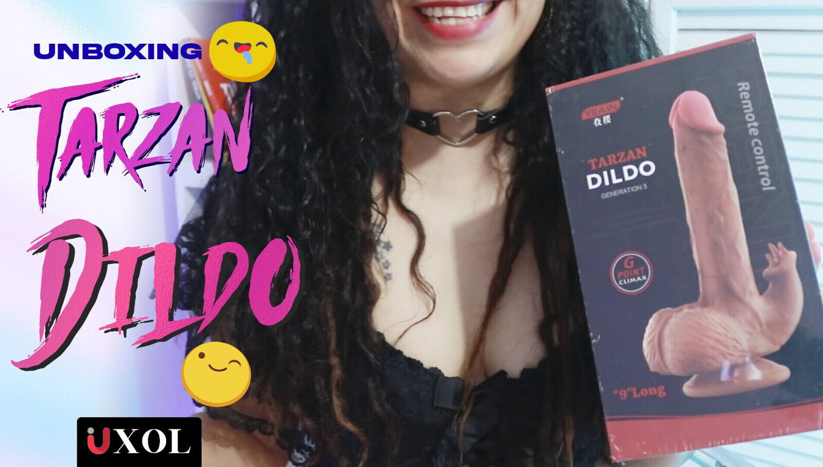 Dildo TARZAN UXOLCLUB unboxing version youtube subtitles english