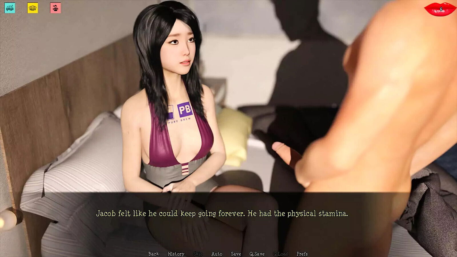 Wifey Dilemma: Japanese Wife Lets Husband Jerk Her, Covered with Episode