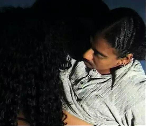 Horny stud gets pole sucked eager black slut