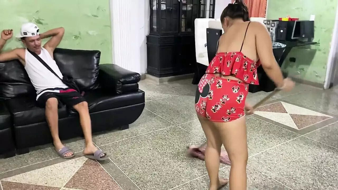 stepmother wants fuck father there puts fingers pussy