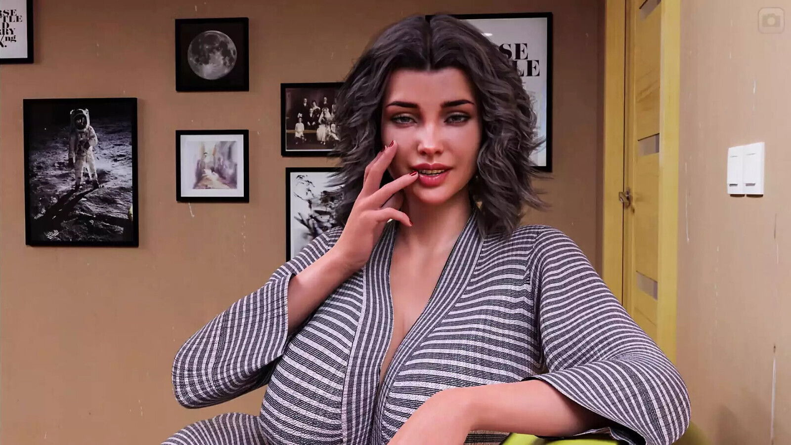 Milfs Sunville Sophia Johannes breakfast together Daisy showed Johannes something Johannes thought about