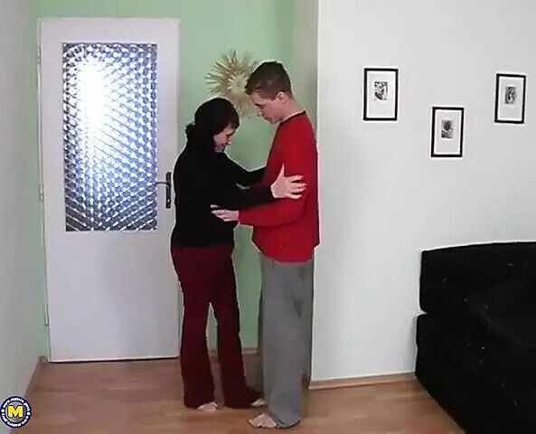 Step-grandson Virgin, Lovely Step-grandma Always Ready Help