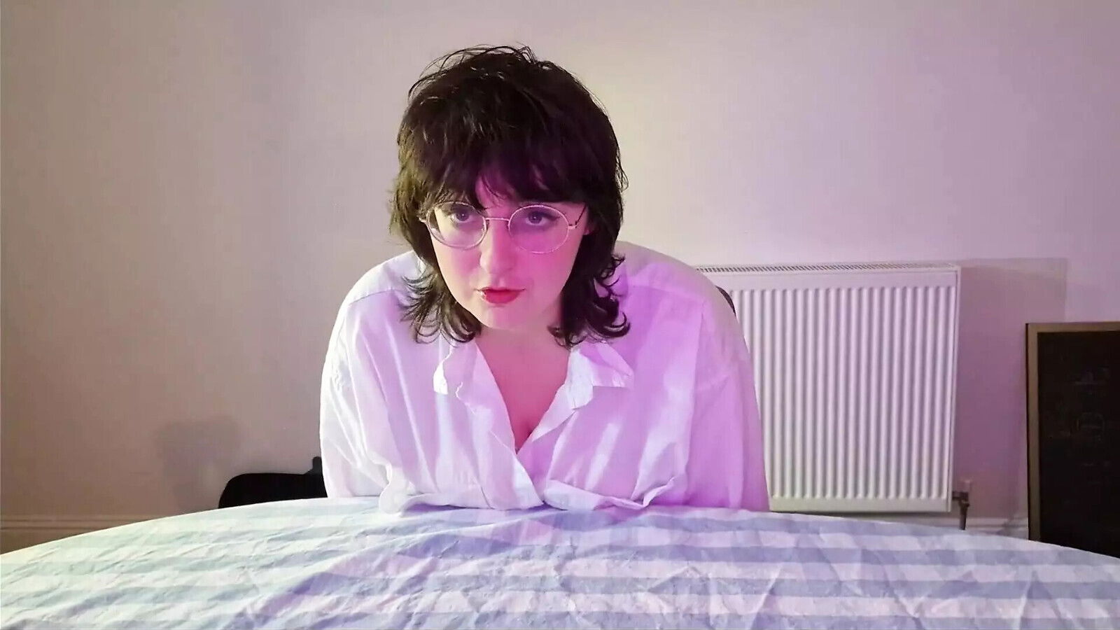 Boss Cums Over Luna's