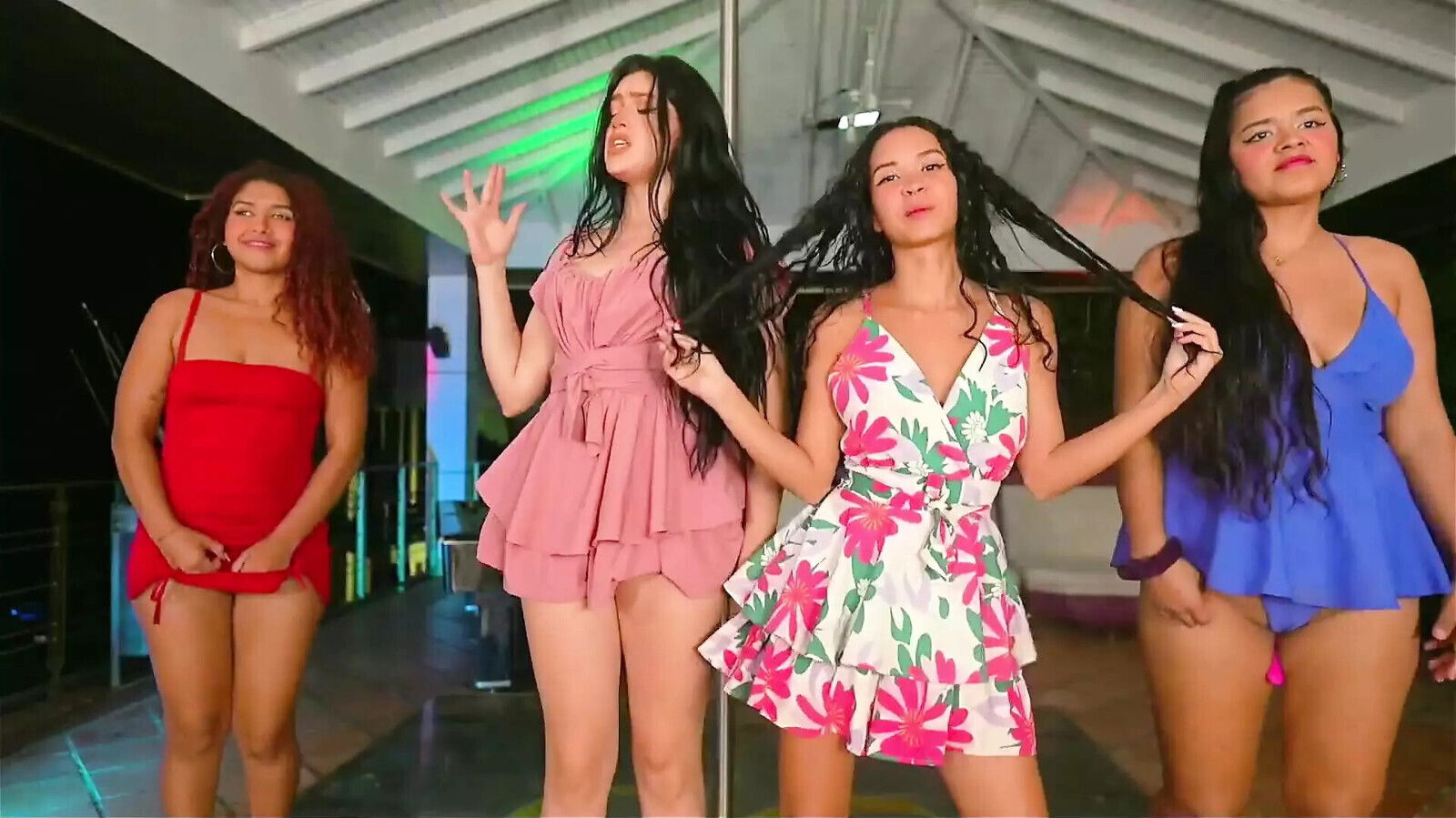 latinas penetrate friend's pussy asshole GGmansion