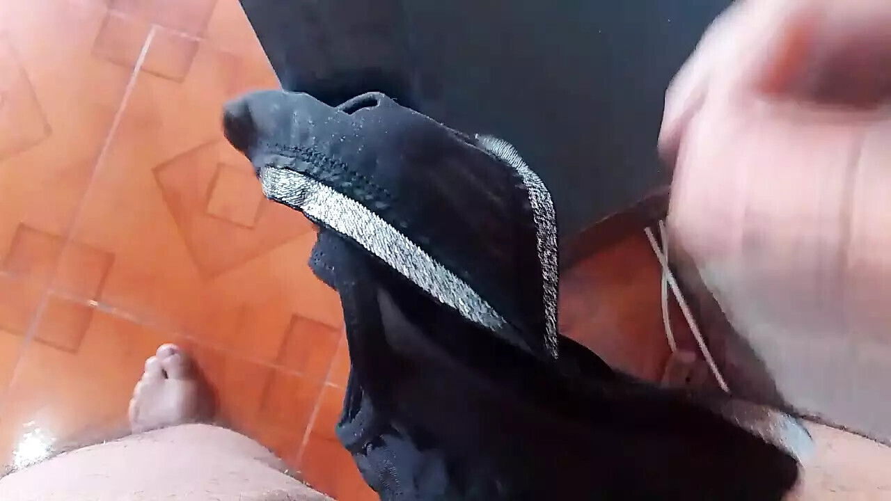 steal neighbor's thongs masturbate with them final fail opps