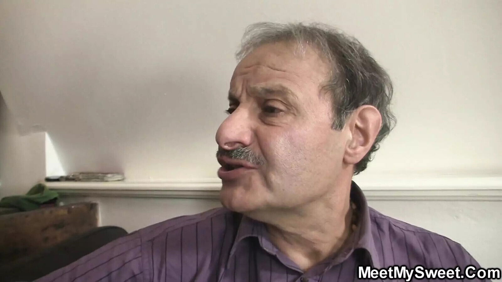 Teen involved into taboo threesome with olds