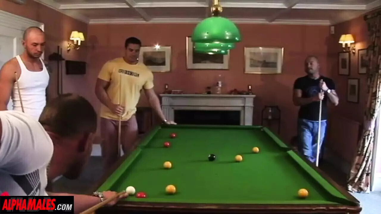Alphamales.com Pool Hall Fuck