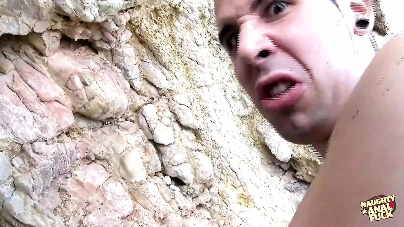 Slender Ebony Gets Hairpiece Messed During With Slim Secluded Beach.