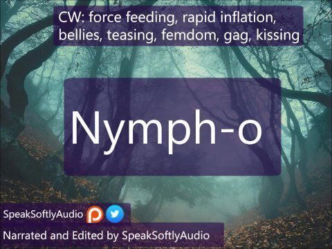 Cute Nymph Watches Your Belly Inflate With Thick
