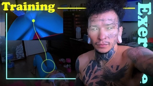 Training hard with stepsister