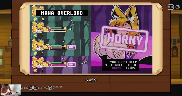 Amber's Breeding Quest raposinha masturbando durante aventura gozando