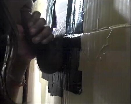 Late night visitor gave up two loads