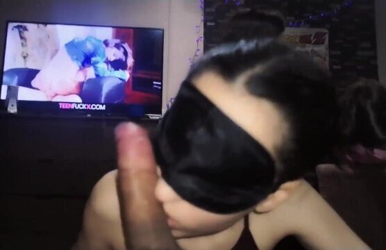 Garganta profunda descuidada pareja latina CASERA