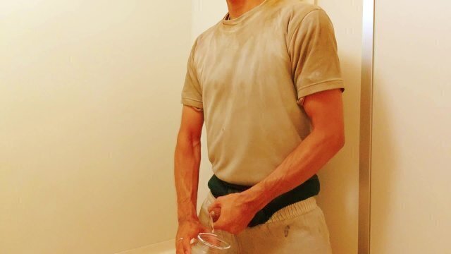 【オナニーwith me】元ラガーマンのフェチオナニー｜汗だく汗臭い洗濯していないユニフォームでトレーニング　2023年8月17日記録