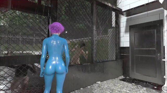 Resident Evil Claire_Black Widow Natasha Romanoff Каратели сюрпризом