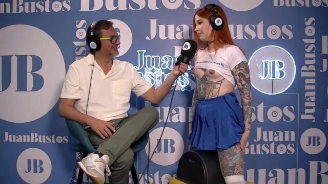 KittyMiau makes craziest porn head Juan Bustos Podcast
