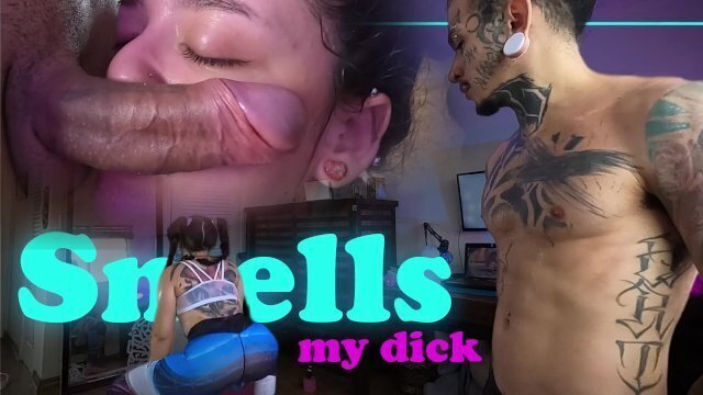 stepsister smells sweaty after training