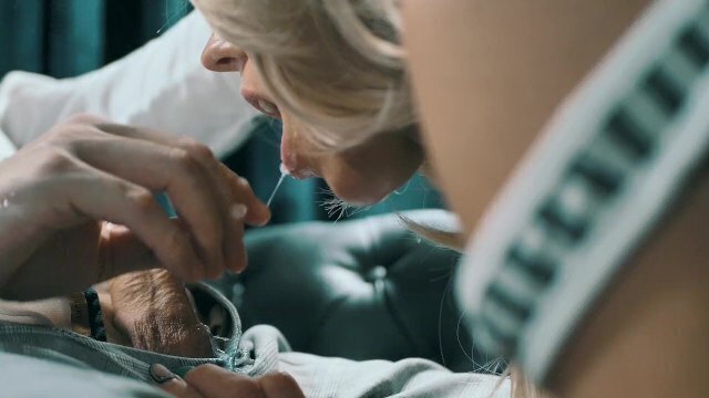 spoiled home after long work? love pleasure husband suck