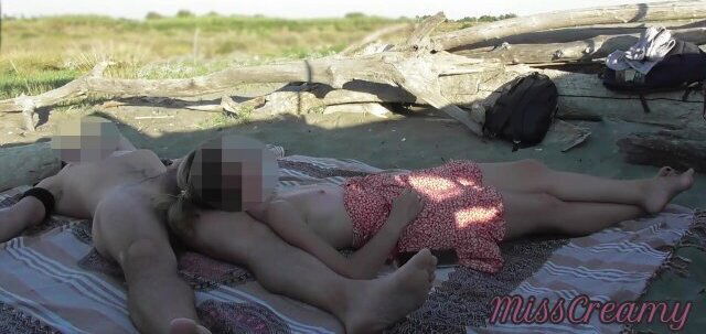 French teacher Blowjob Amateur Nude Beach public stranger with Cumshot People caught