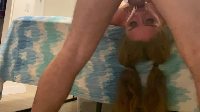 POUNDING little sluts THROAT HARD she’s SLOPPY mess