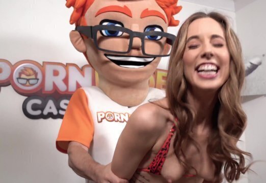 PornDudeCasting Unleashes Millie Morgan: Blonde, Athletic Goddess