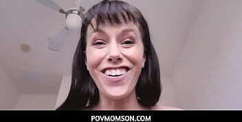 PovMomSon - Having Sex With My Stepmom When Husband is Out - Alana Cruise