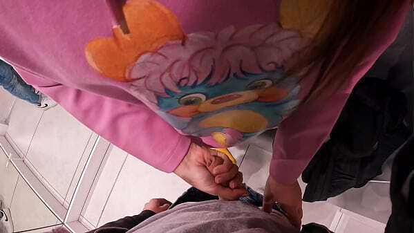 Public Mall Blowjob Locker Room Risky Fitting Room