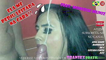 PEDIU LEITADA CARA! MONIQUE MUNIZ INSACI&Aacute_VEL hardcore bareback