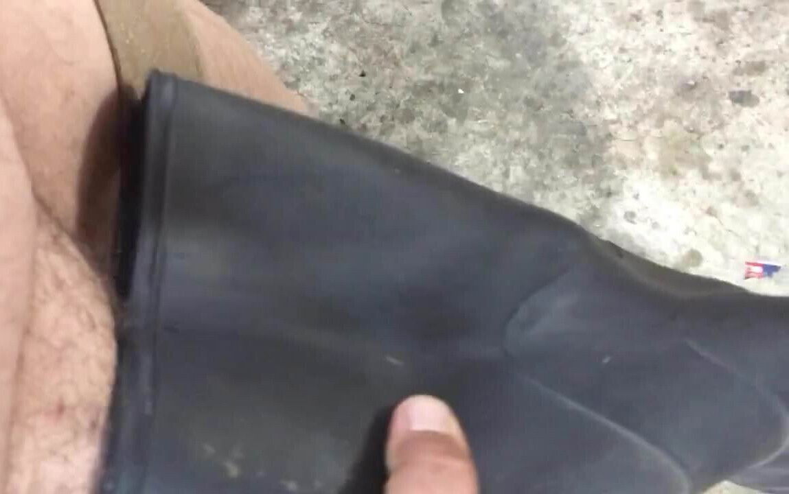 Wellington boots Smelly stockings