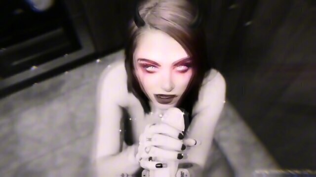 Succubus Devil goth girl hungry Spunk