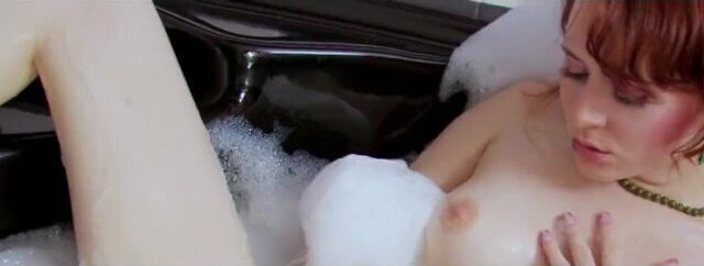 Redhead skinny amateur shower