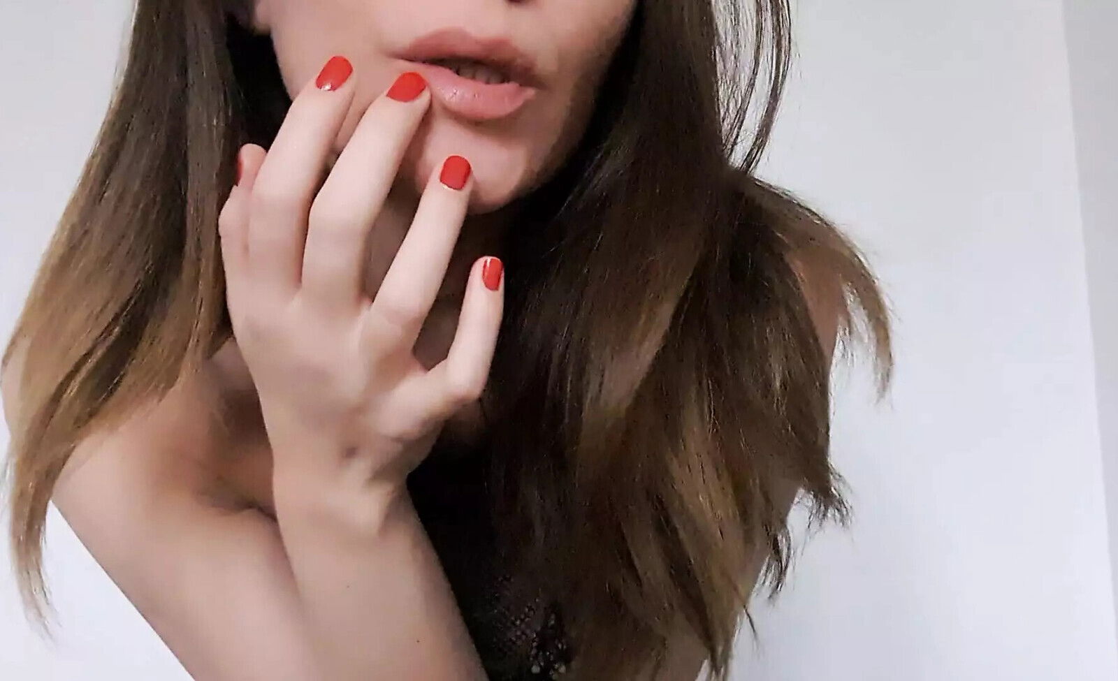 Sexy fishnet body stocking hairy pussy play