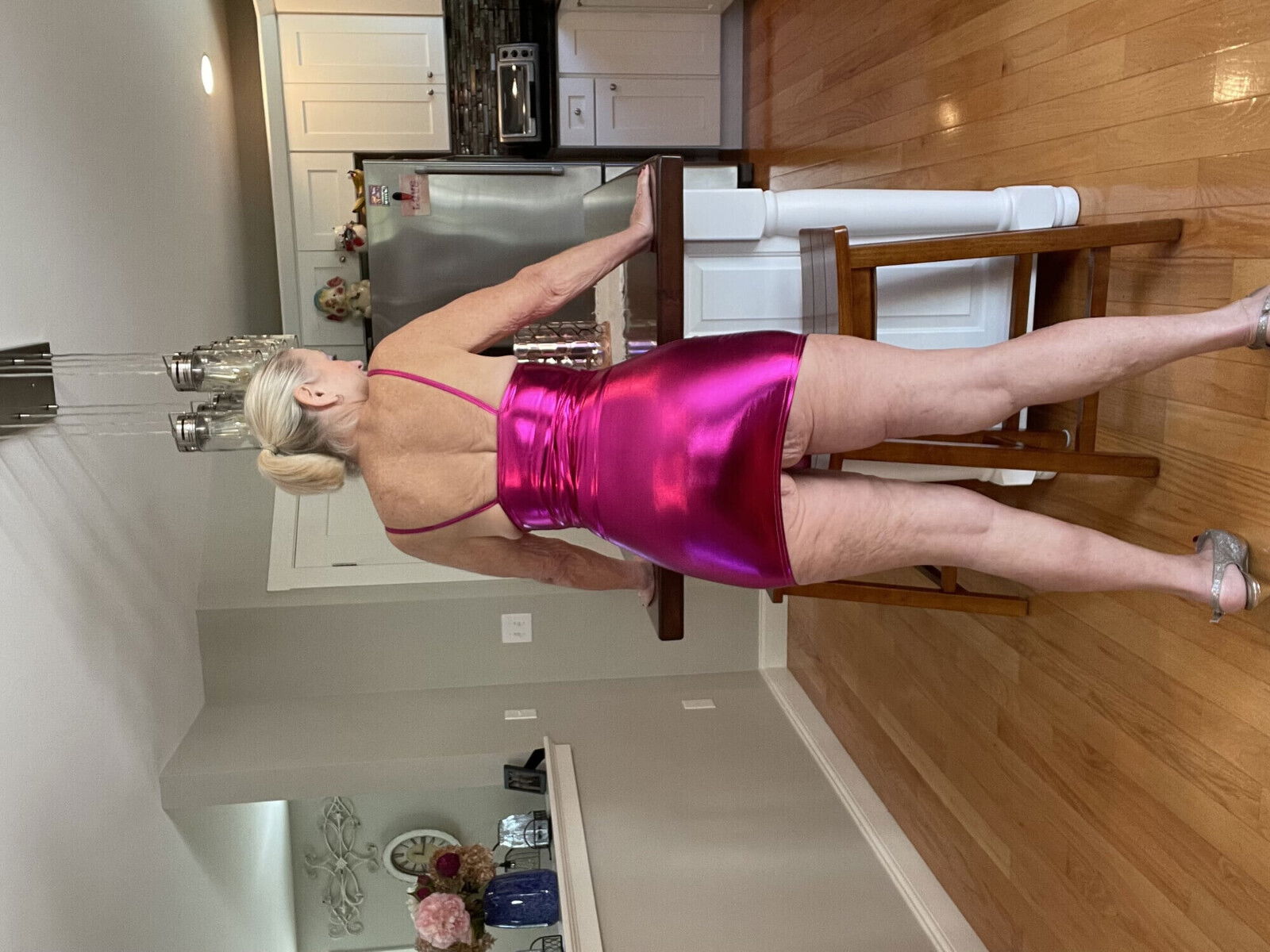 Dani GILF Dancing TIGHT DRESSES WITH HEELS.