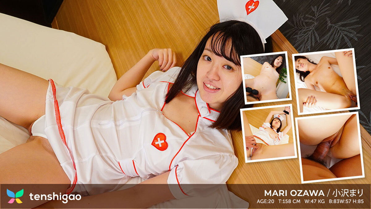 Mari Ozawa in her nurse costume role playing in her cosplay sex fun - Tenshigao
